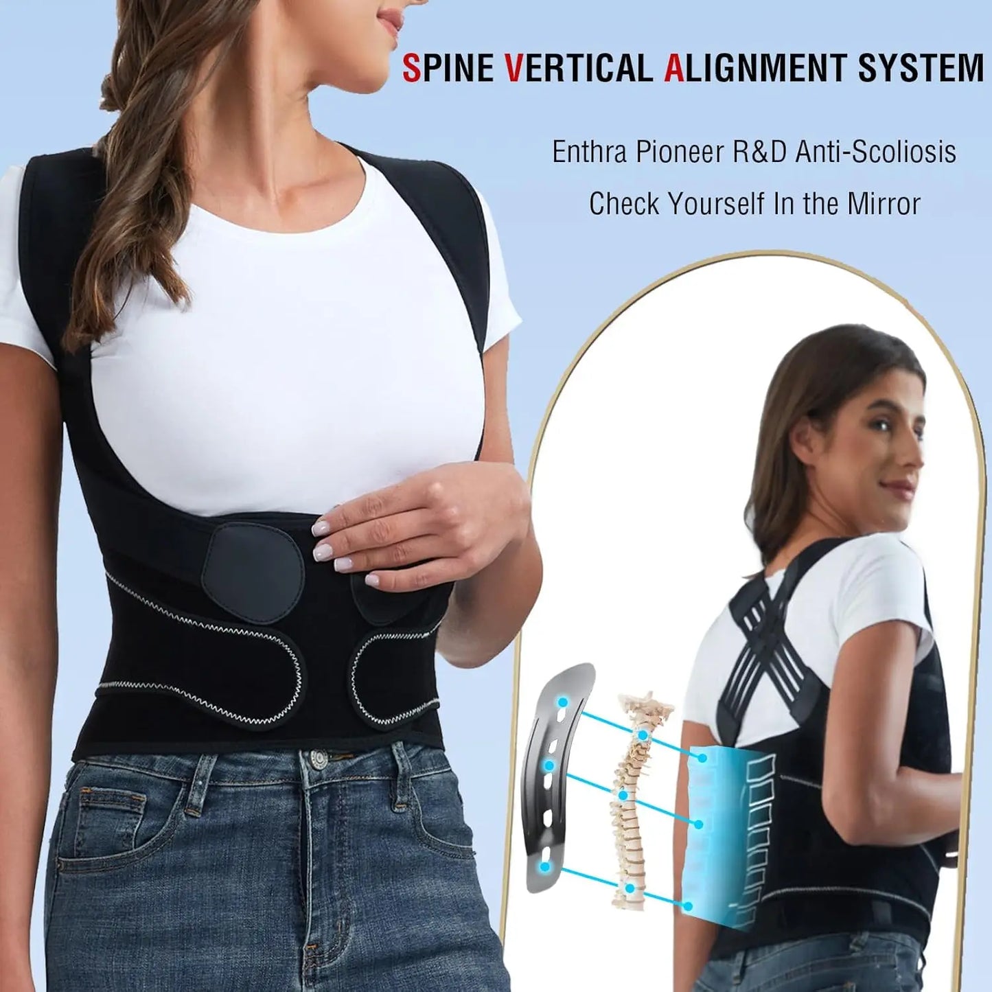 Correcteur de posture Novalya™ – Avancé